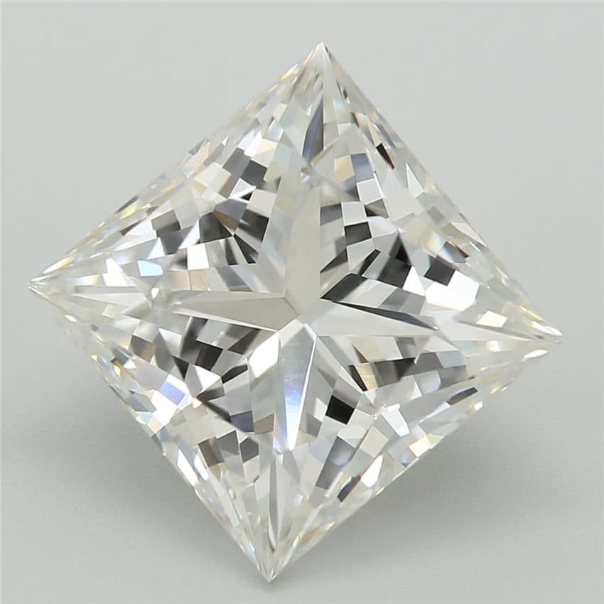 GCAL | 3.51ct | Princess | F | VS1 | Excellent