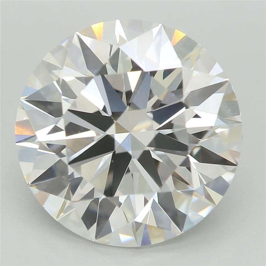 5.68ct | Round | F | VVS2 | Excellent
