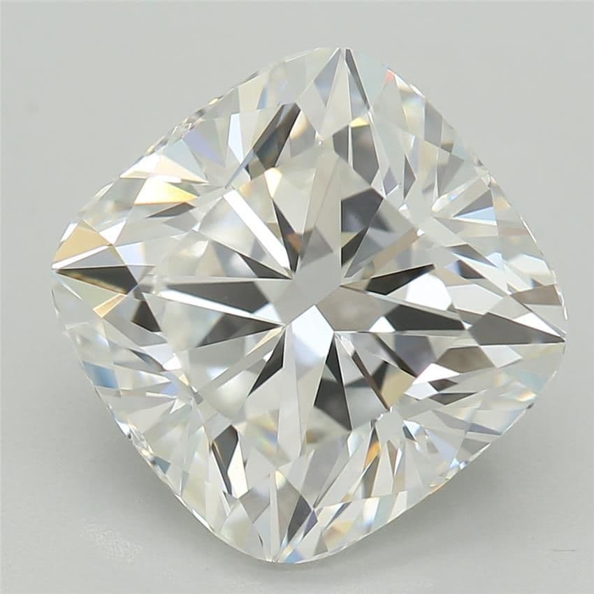 GCAL | 3.3ct | Cushion | F | VS1 | Excellent