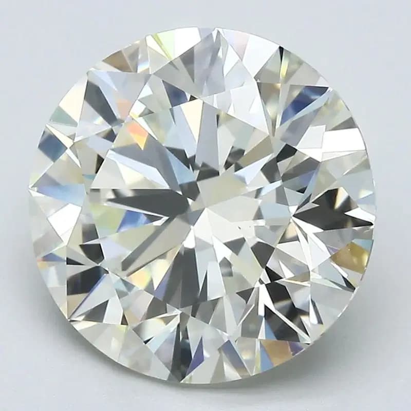GIA | 5.02ct | Round | L | VS1 | Excellent