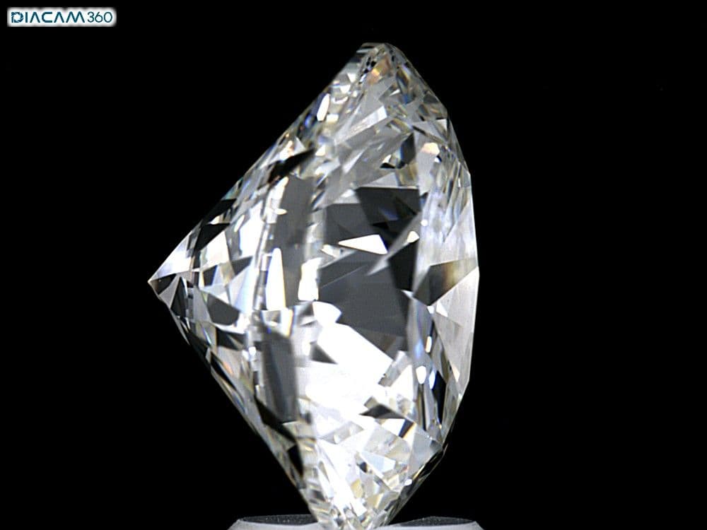 7.53ct | Round | H | IF | Excellent