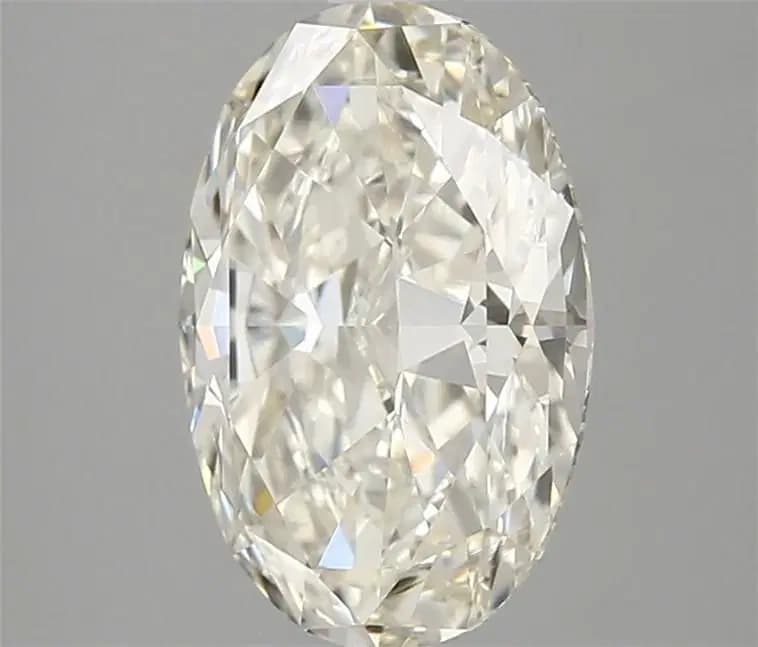 GIA | 3.16ct | Oval | L | VVS1 | Excellent