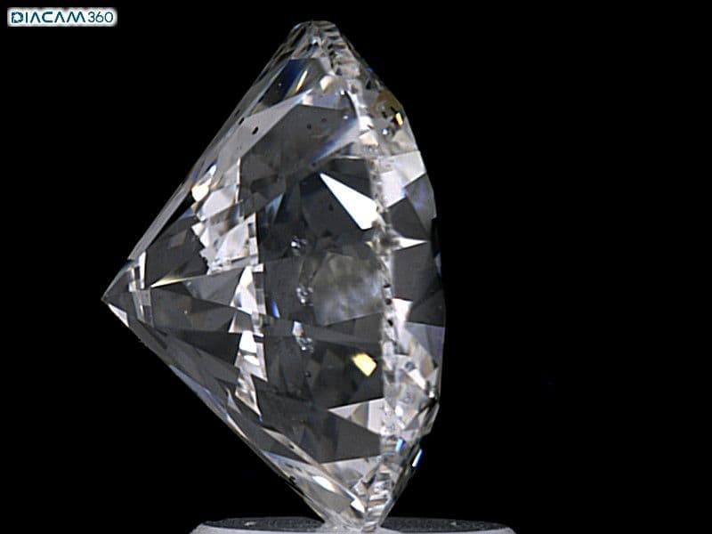 3.86ct | Round | F | SI1 | Excellent