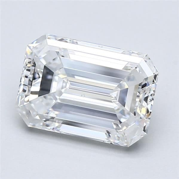 2.35ct | Emerald | D | VS1 | Excellent