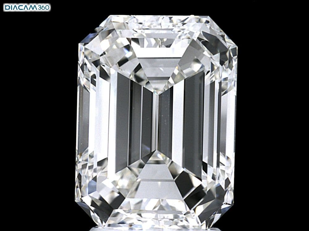 3.7ct | Emerald | I | VVS1 | Excellent