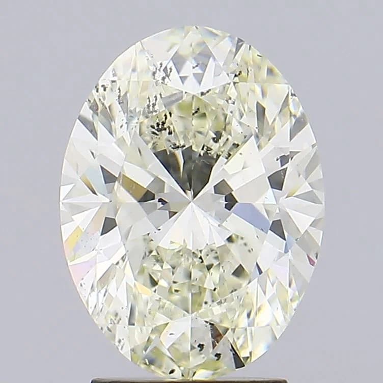 GIA | 2.92ct | Oval | K | SI2 | Excellent
