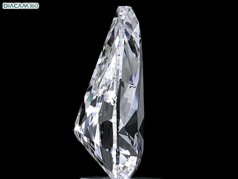 3.26ct | Princess | D | SI1 | Excellent
