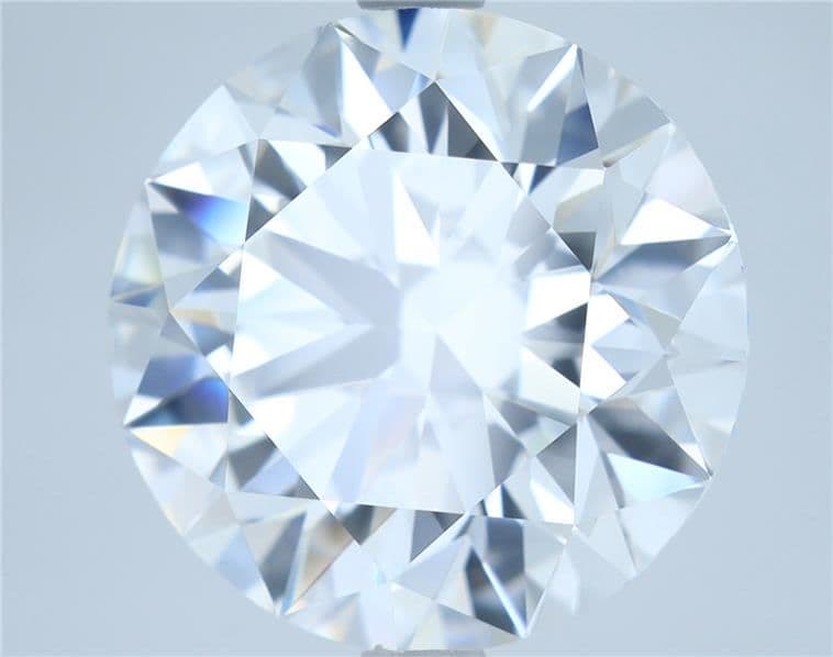 GIA | 4.13ct | Round | F | VS1 | Excellent