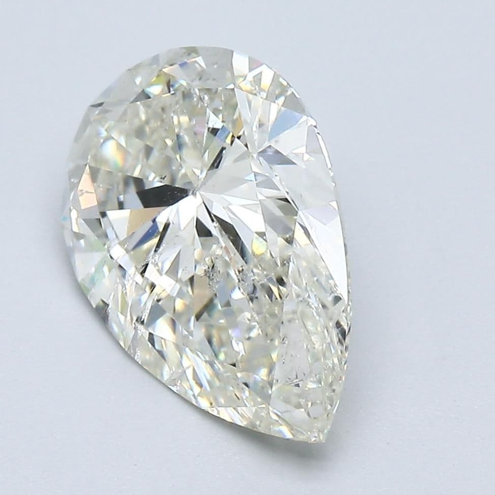 GIA | 3.01ct | Pear | K | SI2 | Excellent