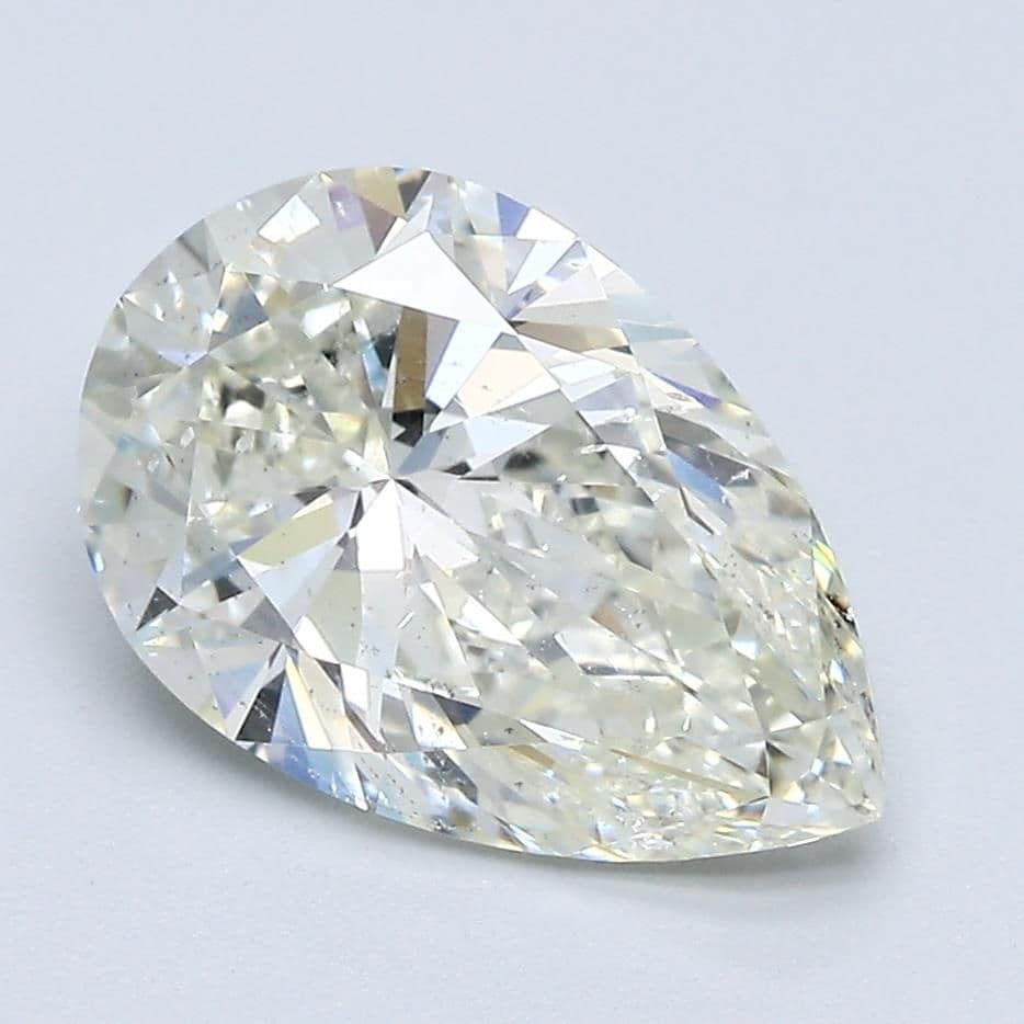GIA | 2.6ct | Pear | K | SI2 | Excellent