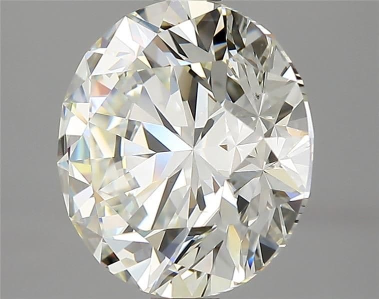 GIA | 2.71ct | Round | J | VS2 | Excellent