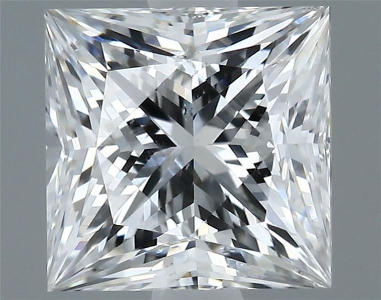 GIA | 0.84ct | Princess | F | SI2 | Good