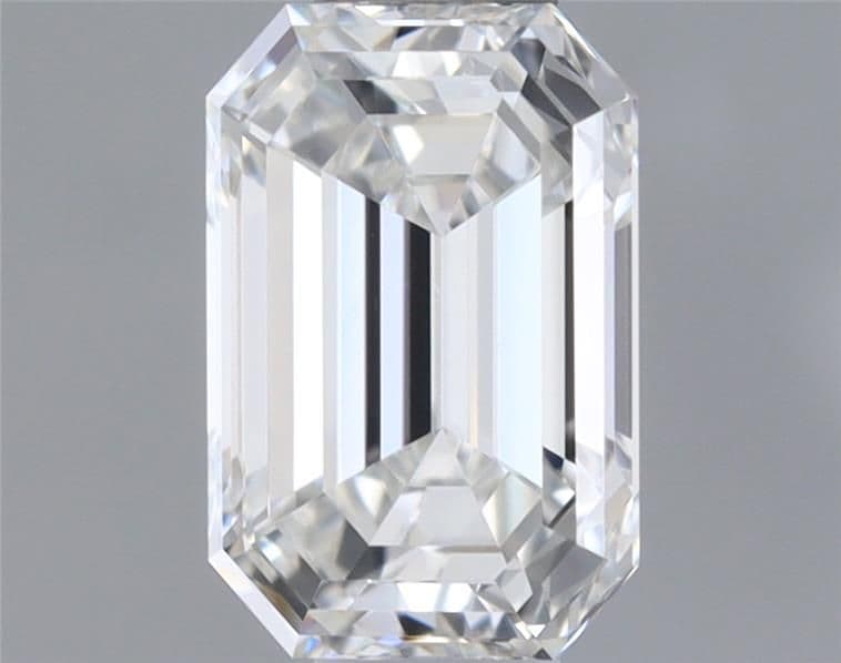 0.46ct | Emerald | F | VS2 | Excellent