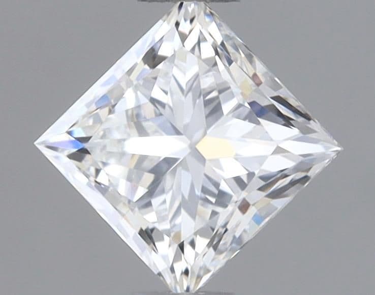 GIA | 0.43ct | Princess | H | VVS2 | Excellent