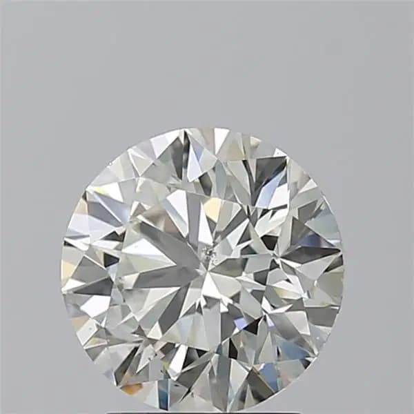 IGI | 2.5ct | Round | J | SI1 | Excellent