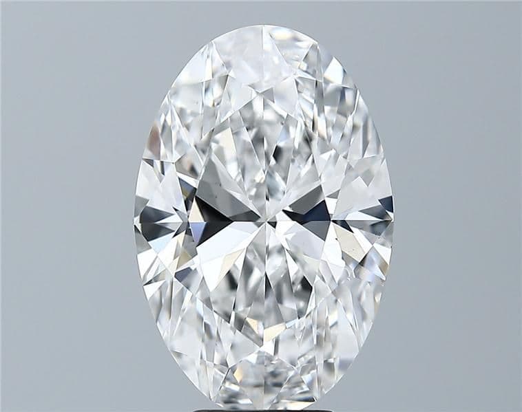 IGI | 5.61ct | Oval | D | VS1 | Ideal