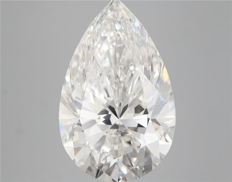 5.48ct | Pear | F | VS2 | Ideal