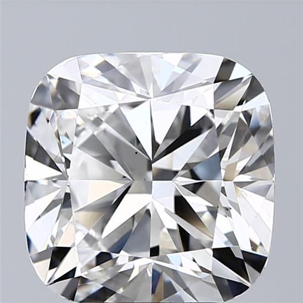 IGI | 5.22ct | Cushion | F | VS1 | Ideal