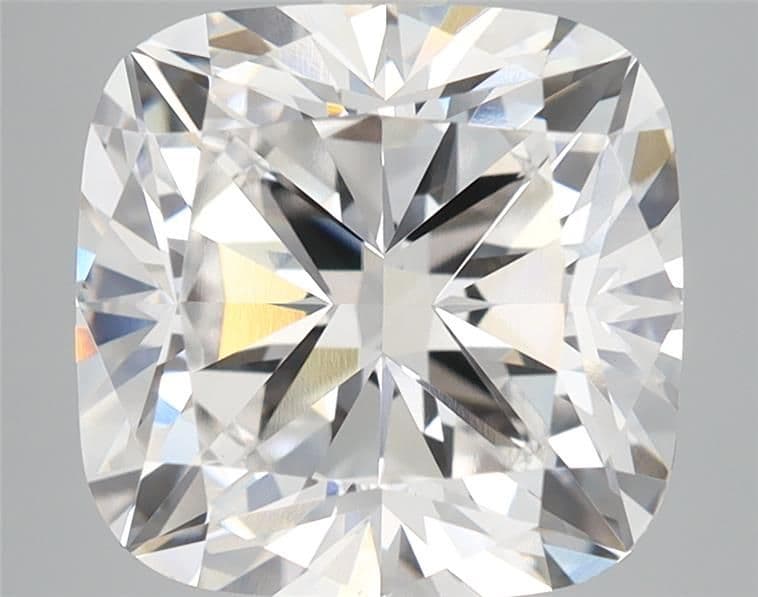 IGI | 5.51ct | Cushion | F | VS1 | Ideal