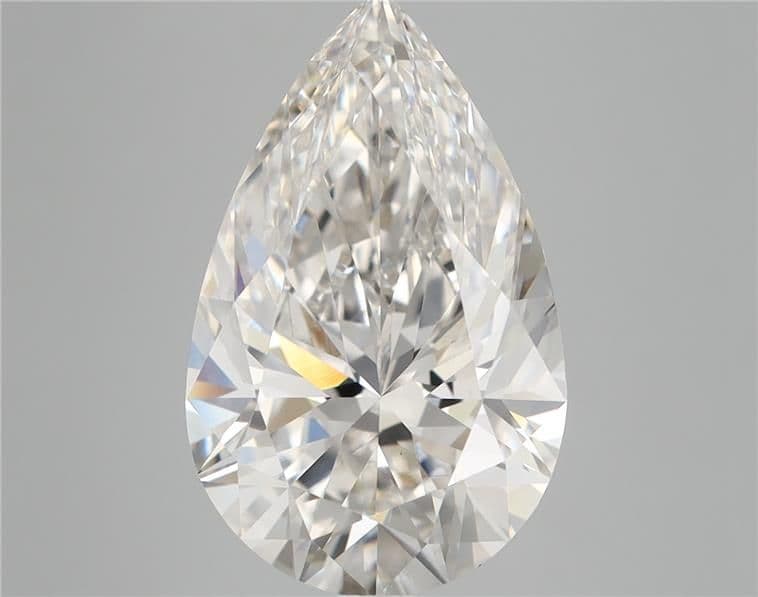 IGI | 5.23ct | Pear | G | VS1 | Ideal