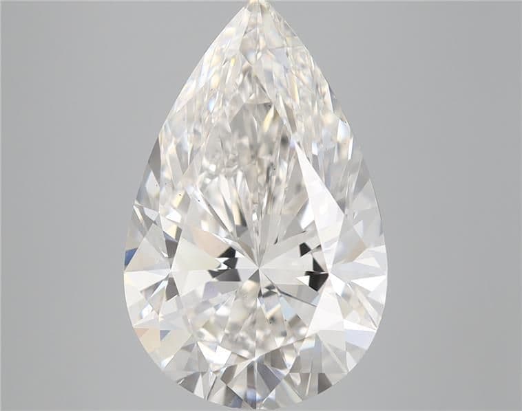 IGI | 5.21ct | Pear | F | VS2 | Ideal