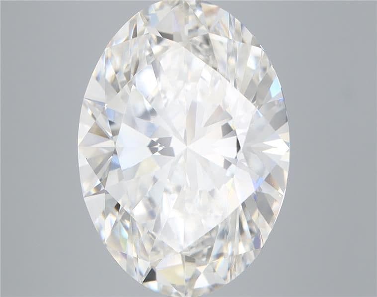 IGI | 7.84ct | Oval | F | VS1 | Ideal