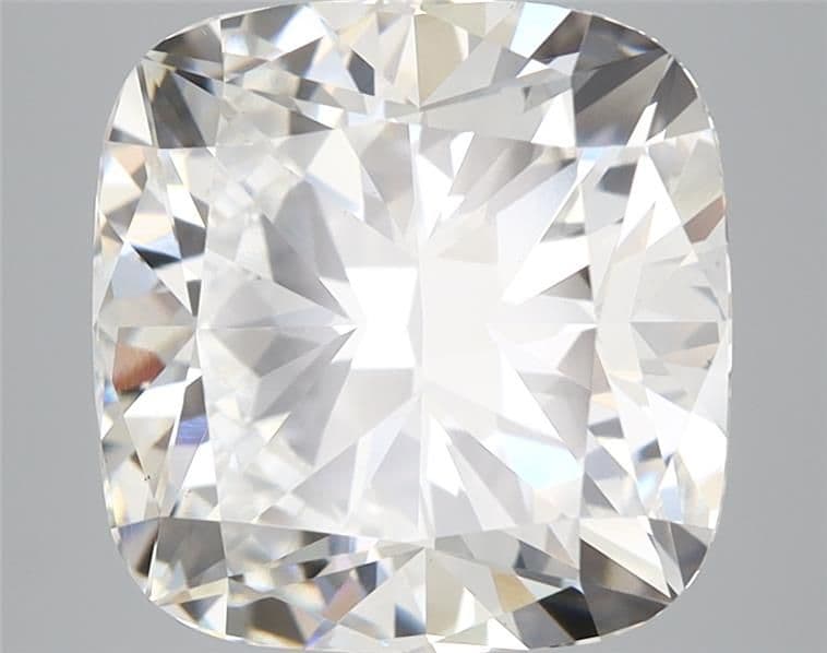 IGI | 5.74ct | Cushion | F | VS2 | Ideal