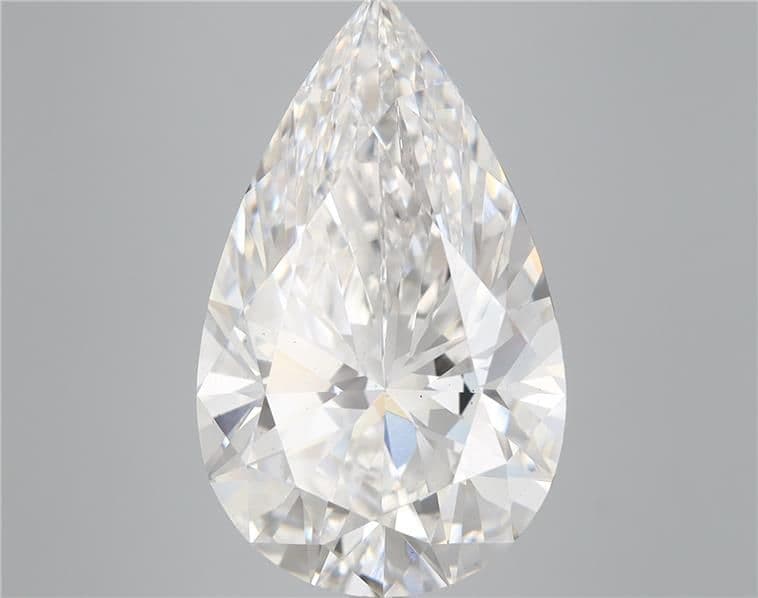 7.18ct | Pear | F | VS2 | Ideal