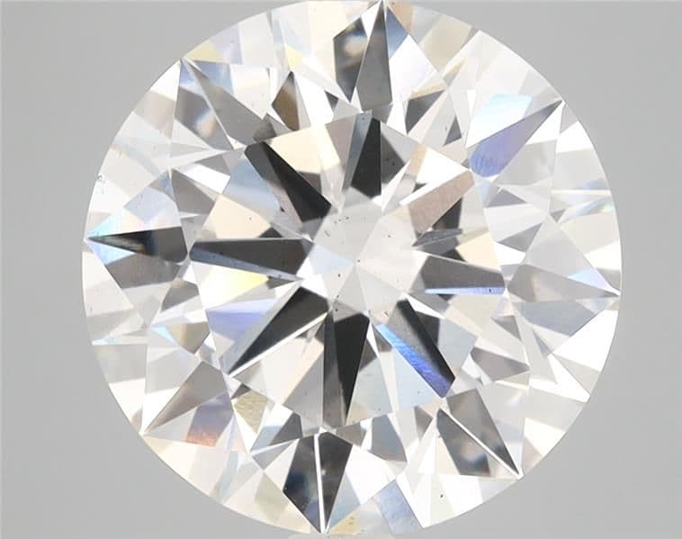 IGI | 5.71ct | Round | F | VS2 | Ideal