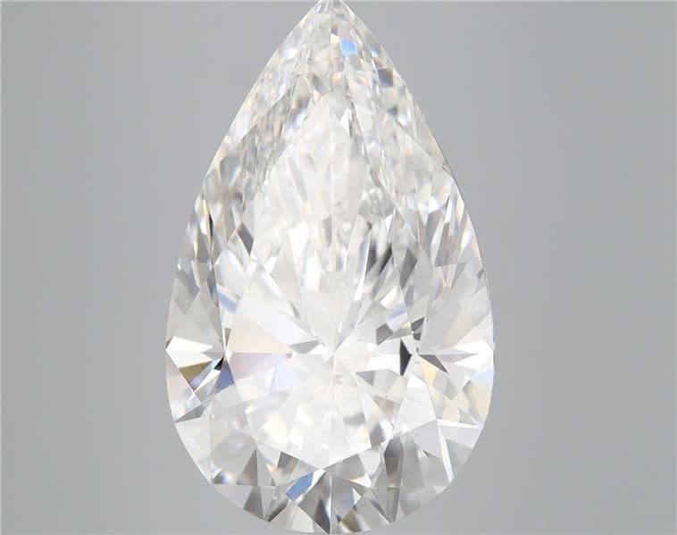 7.23ct | Pear | F | VS1 | Ideal