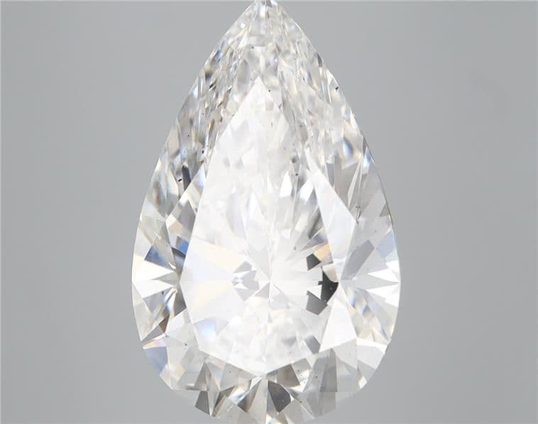 5.72ct | Pear | F | VS2 | Ideal