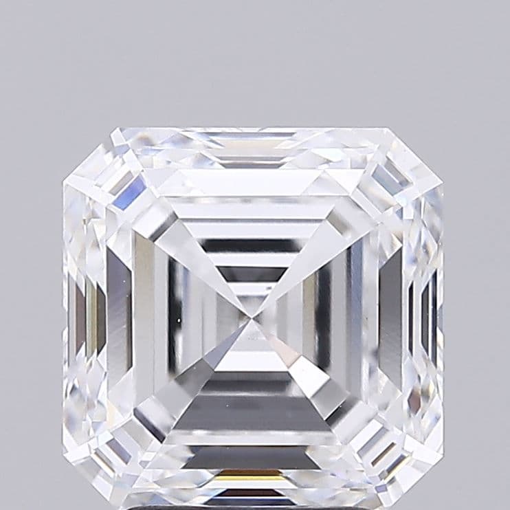 3.7ct | Asscher | D | VVS2 | Excellent