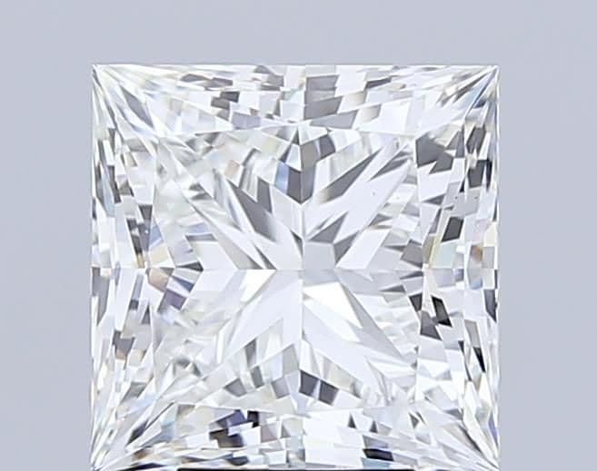 6.07ct | Princess | F | VS1 | Excellent