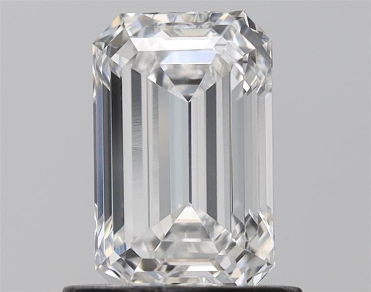 0.95ct | Emerald | F | VVS2 | Excellent