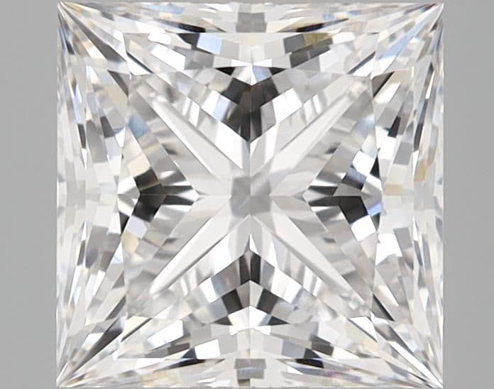 IGI | 2.74ct | Princess | E | VVS2 | Ideal