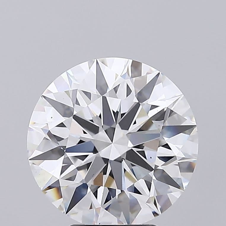 IGI | 5.42ct | Round | E | VS1 | Excellent