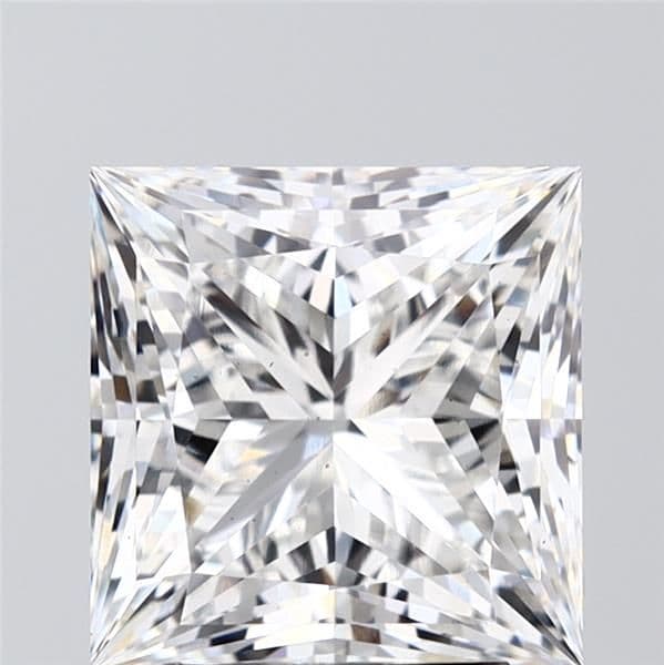 IGI | 3.74ct | Princess | E | VS2 | Ideal