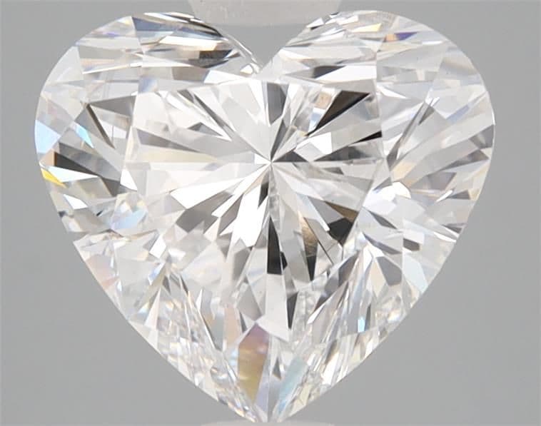 2.87ct | Heart | D | VS2 | Ideal