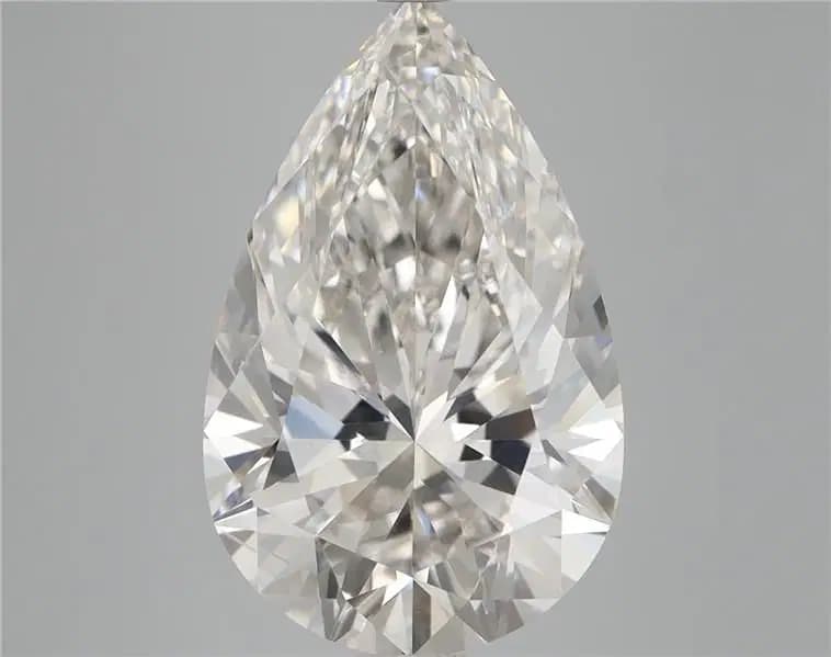 6.33ct | Pear | G | VS1 | Ideal