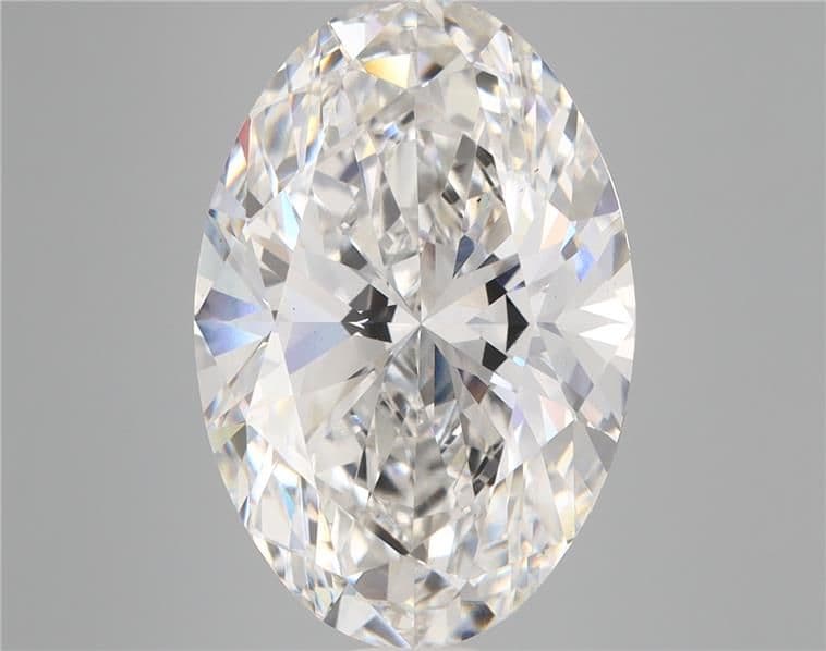 IGI | 7.21ct | Oval | F | VS1 | Ideal