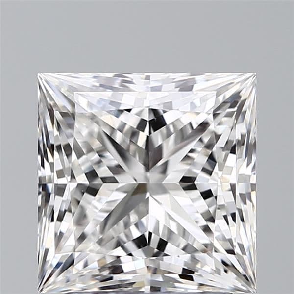 IGI | 2.71ct | Princess | E | VVS2 | Ideal