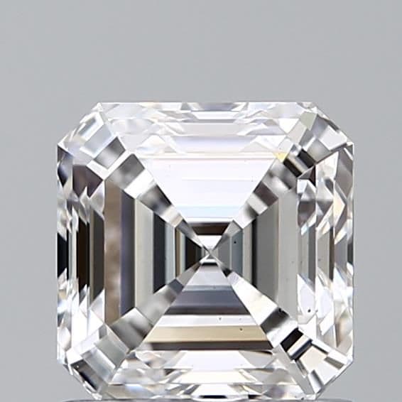 1.26ct | Asscher | D | VS2 | Ideal