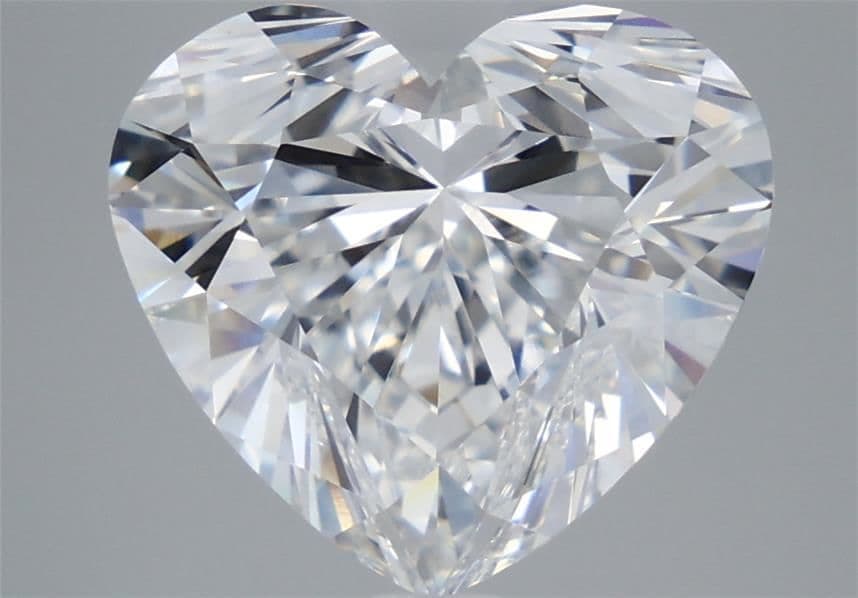 7.02ct | Heart | D | VVS2 | Ideal