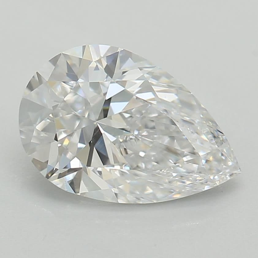 0.85ct | Pear | D | VS1 | Ideal