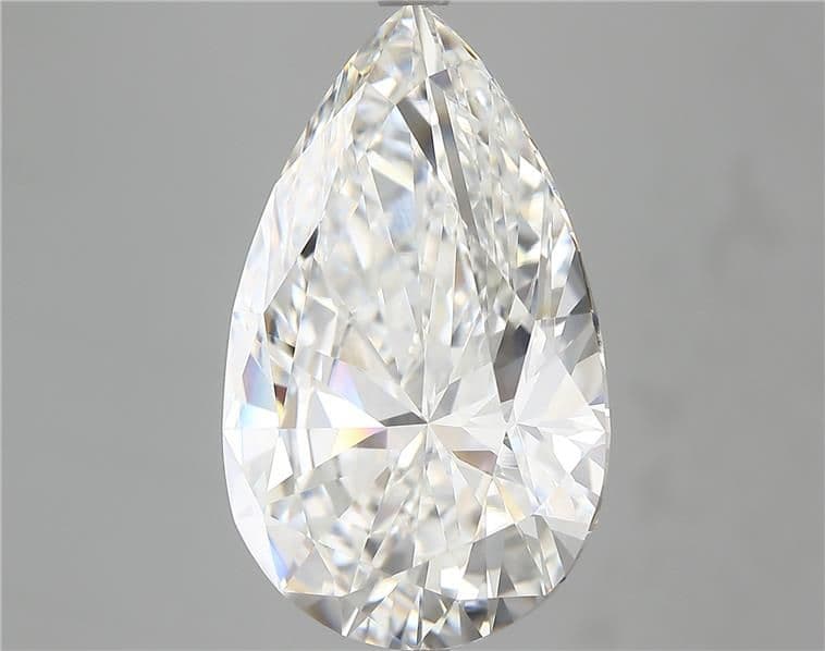 9.53ct | Pear | F | VVS2 | Ideal