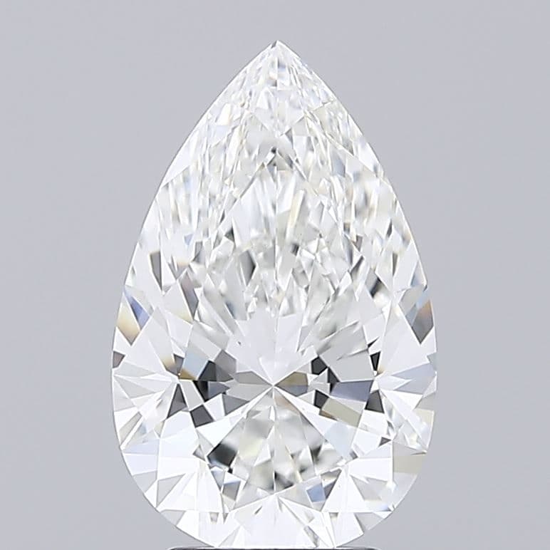 3.96ct | Pear | E | VS1 | Ideal