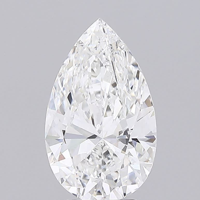 IGI | 3.91ct | Pear | E | VVS2 | Ideal