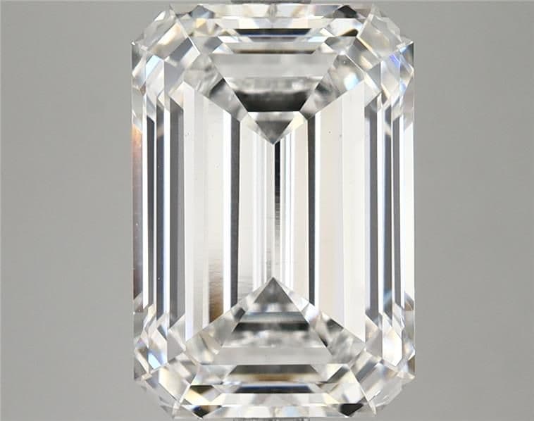 4.69ct | Emerald | D | VS1 | Ideal