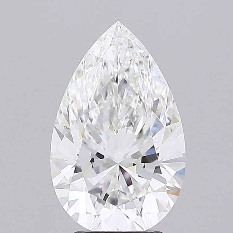 IGI | 3.9ct | Pear | E | VVS2 | Ideal