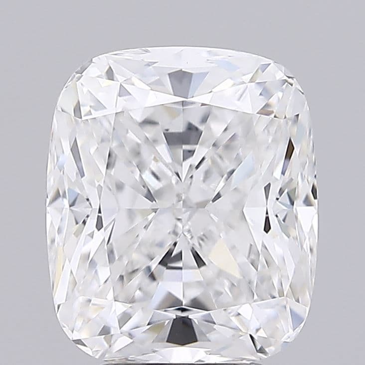 IGI | 3.92ct | Cushion | D | VVS2 | Very Good